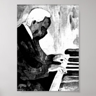 Pianiste Jazz OU Indian Ink Artwork Impressions
