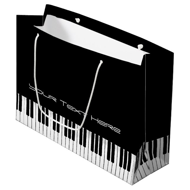 Piano Clavier Orgue Grand Sac Cadeau (Devant Angle)