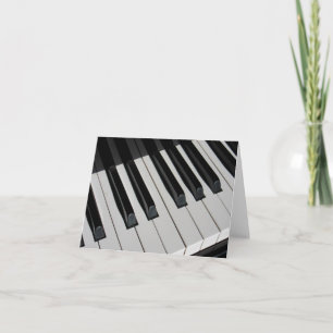 Piano Keys Music Lover Carte personnalisée