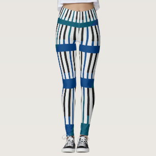 Piano Keys Musique Leggings