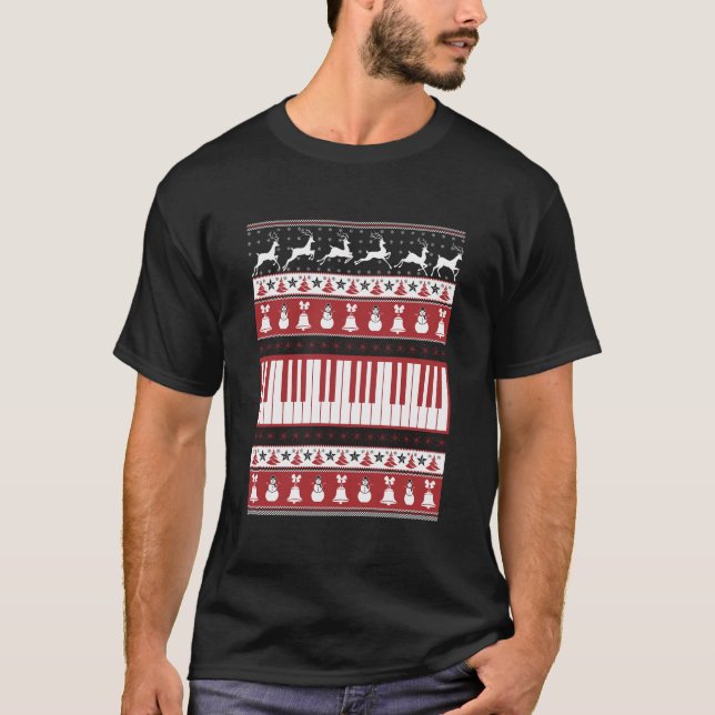 Piano Laid Noël Sweat Noël Noël Noël (Devant)