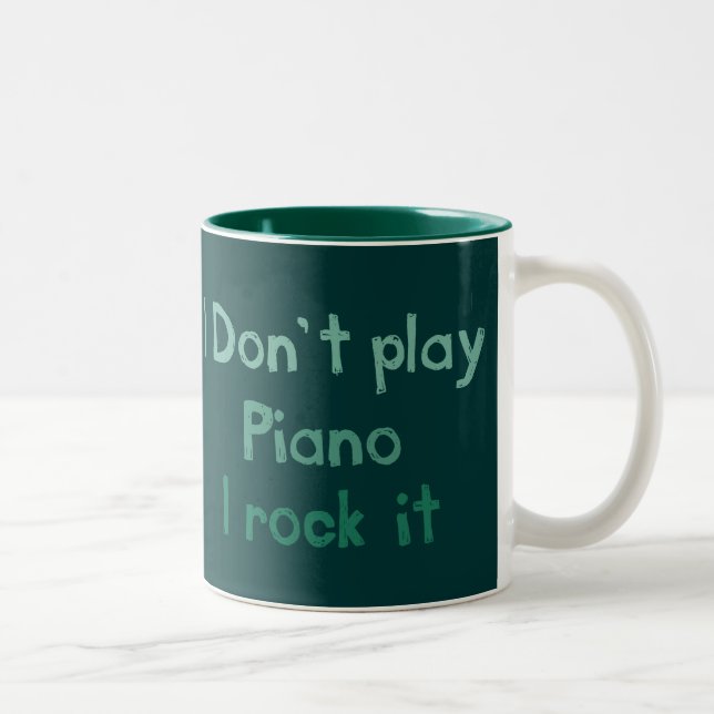 Piano Rock It Mug (Droit)