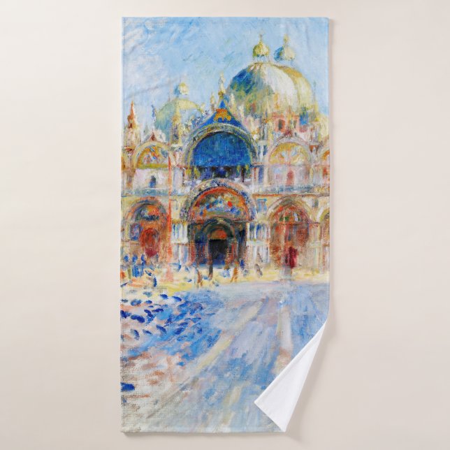 Piazza San Marco, Renoir (Serviette de bain)
