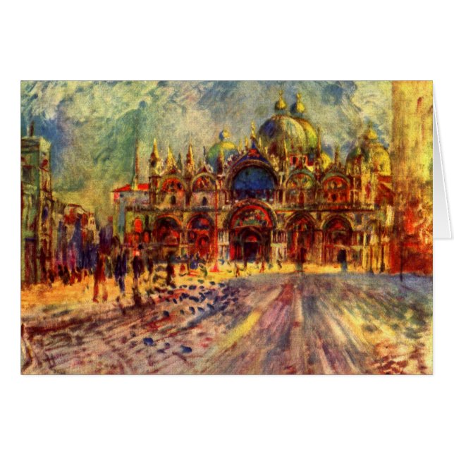 Piazza San Marco, Venise par Pierre Renoir (Devant horizontal)