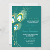 Pic bleu 5x7 Faire-part de mariage