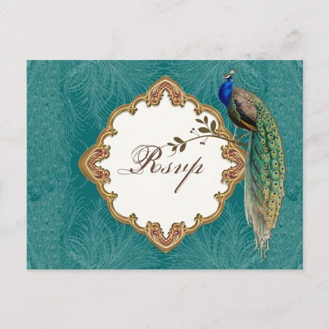 Pic d'or et tourbillons - Carte postale Réponse RS (Devant)