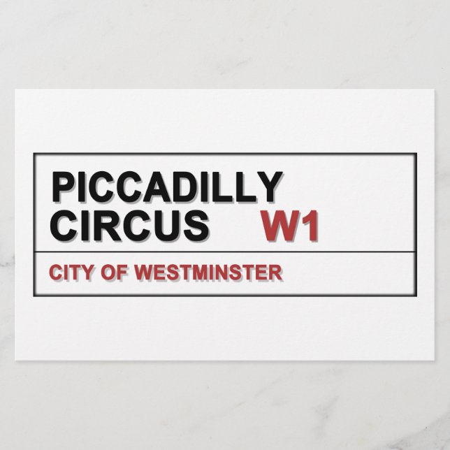 Piccadilly Circus Londres (Devant)