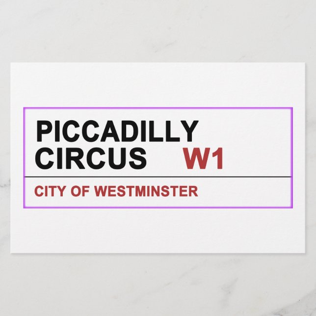 Piccadilly Circus Londres (Devant)