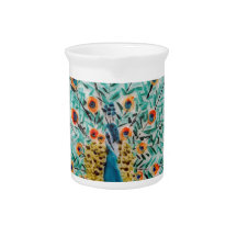 Beau vert émeraude et vert turquoise paon