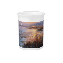 Mug Phare du coucher de soleil côtier