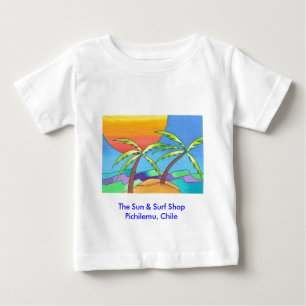 Pichilemu Surf Shop Beach T-shirts bébé