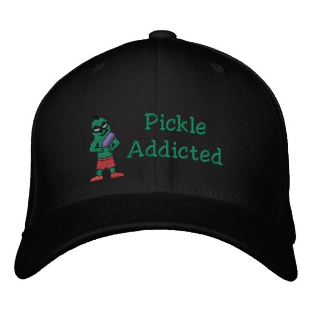 Pickle accro Casquette brodé. (Devant)