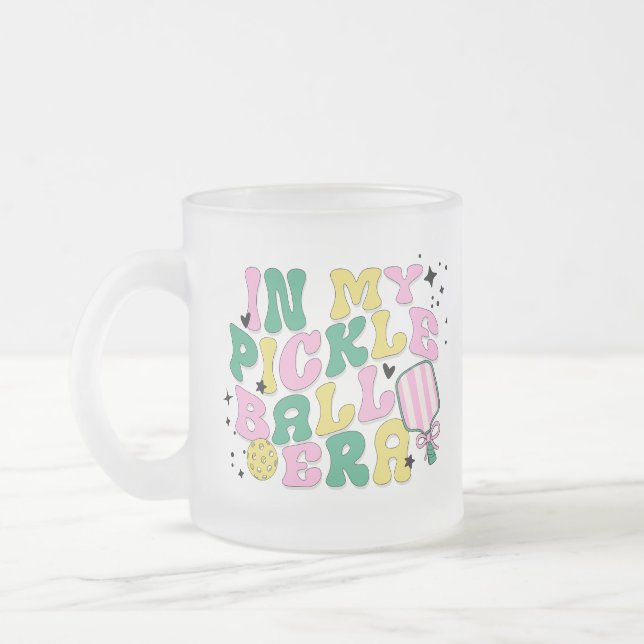 Pickle Ball Mug Dans Mon Pickle Ball Era Mug (Gauche)
