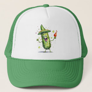 Pickle Cucumbers en Casquette d'anniversaire