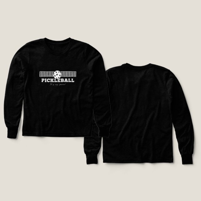 Pickleball (Motif recto et verso)