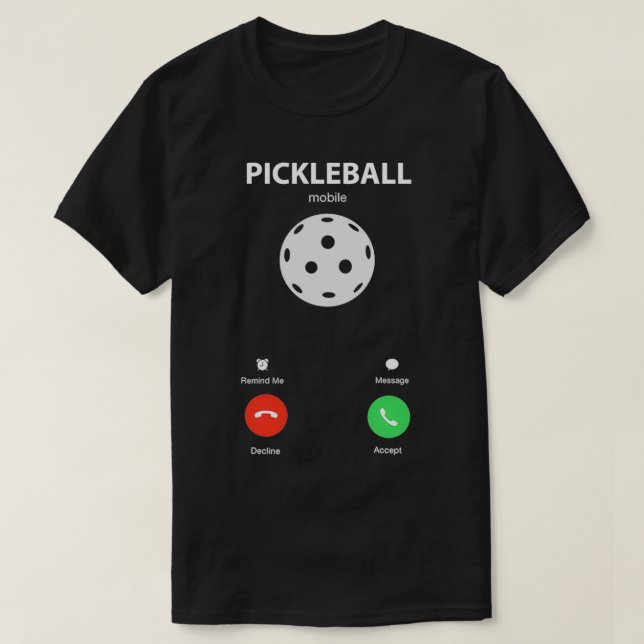 Pickleball appelle Classic TShirt (Design devant)