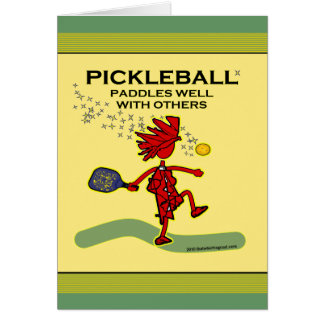 Pickleball barbote bien avec d'autres