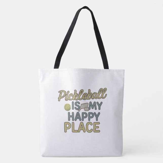 Pickleball Crew Tote Bag – Pickleball Player Shoul (Devant)