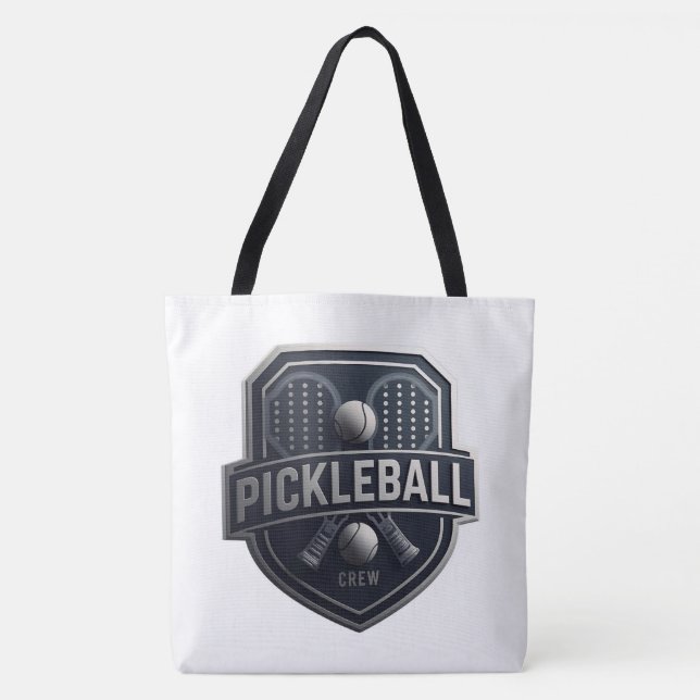 Pickleball Crew Tote Bag – Pickleball Player Shoul (Devant)