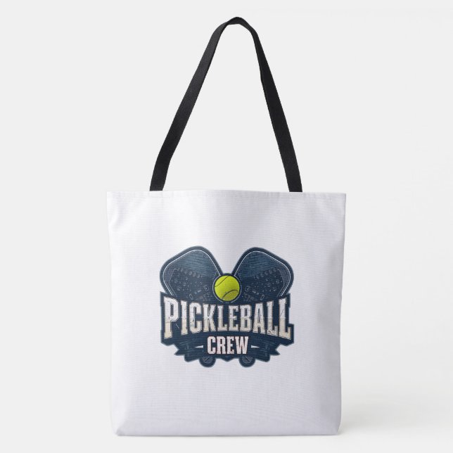 Pickleball Crew Tote Bag – Pickleball Player Shoul (Devant)