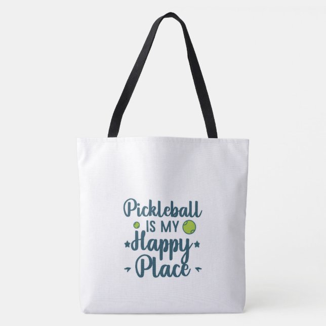 Pickleball Crew Tote Bag – Pickleball Player Shoul (Devant)