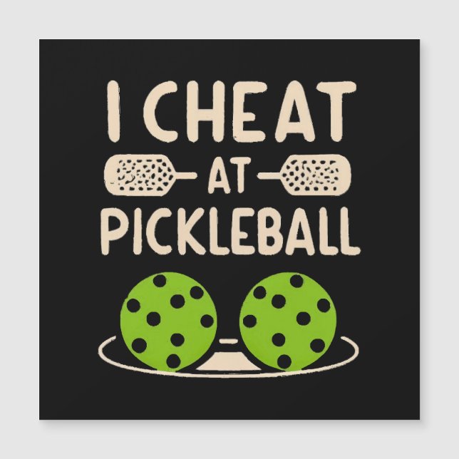 Pickleball Drôle (Devant)