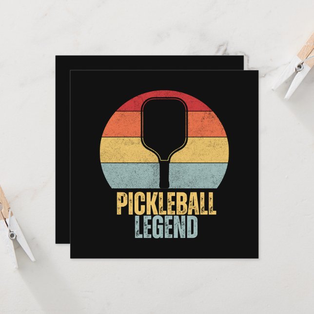Pickleball Drôle (Devant/Arrière en situation)