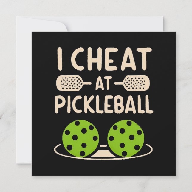 Pickleball Drôle (Devant)