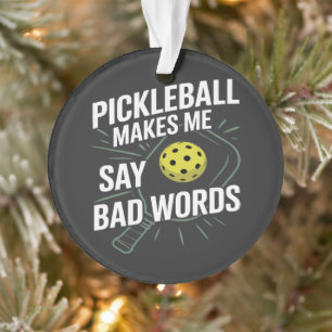 pickleball drôle me fait dire des gros mots