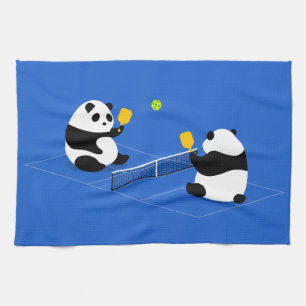 Pickleball folâtre la serviette : "Pandas de