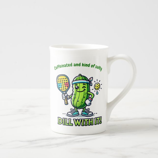 Pickleball Funny Coffee Mug Drinkware Kitchen (Droite)
