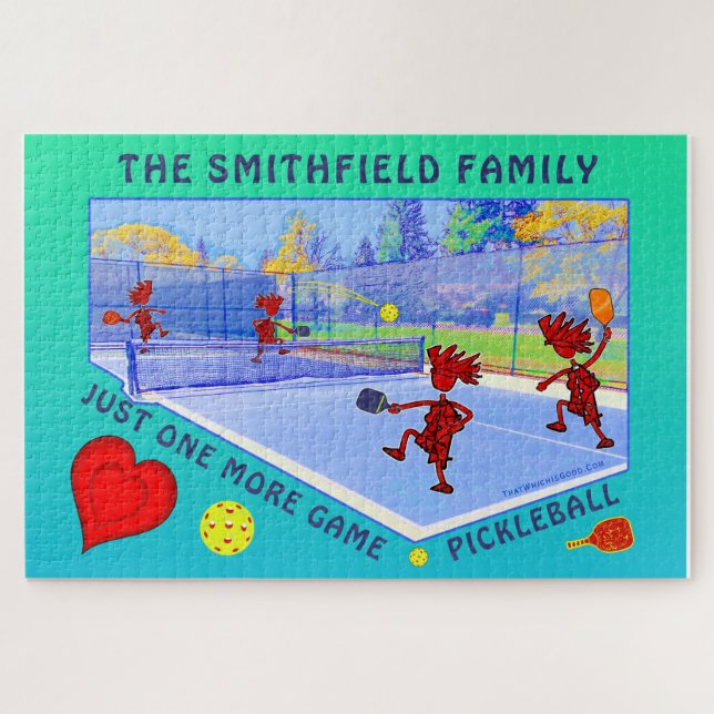 PICKLEBALL Juste Un Autre Jeu Jigsaw Puzzle (Horizontal)