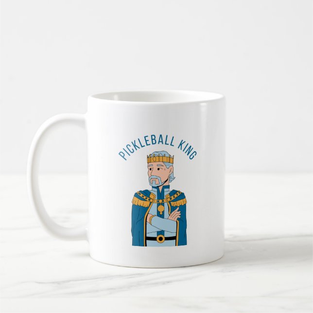 Pickleball King Mug (Gauche)