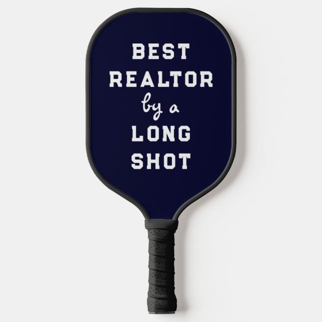 Pickleball Meilleur Cadeau pour Agent Immobilier Raquette de  (Recto)
