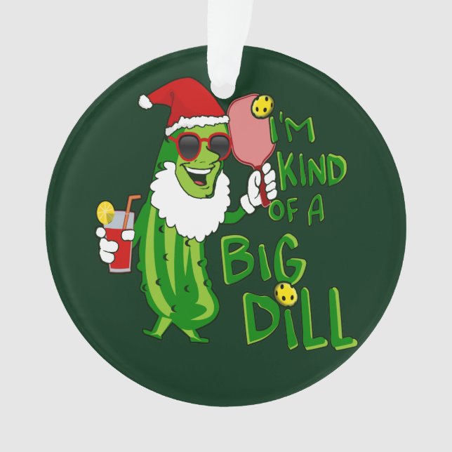 Pickleball Père Noël Big Dill (devant)