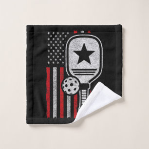 Pickleball Player - American Flag Pickleball - Pic