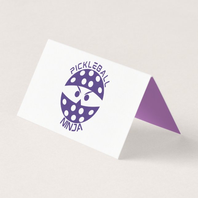 Pickleball pourpre Ninja (Front)