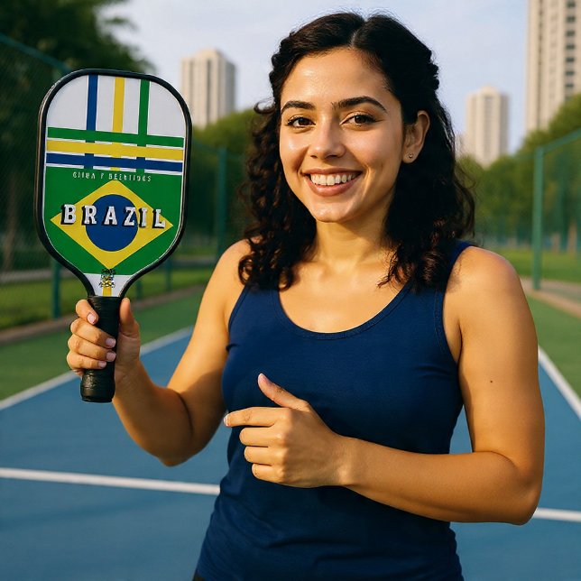 Pickleball Raquette de Pickle Ball Brésil (Créateur téléchargé)