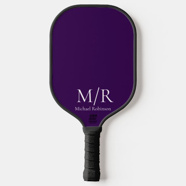 Pickleball Raquette de Pickle Ball (PERSONNALISER) (Verso)