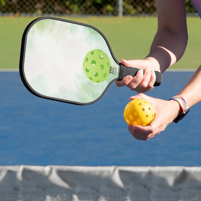 Pickleball Raquette de Pickle Ball verte (Créateur téléchargé)