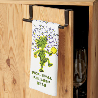 Pickleball Reli Ici Serviettes De Cuisine