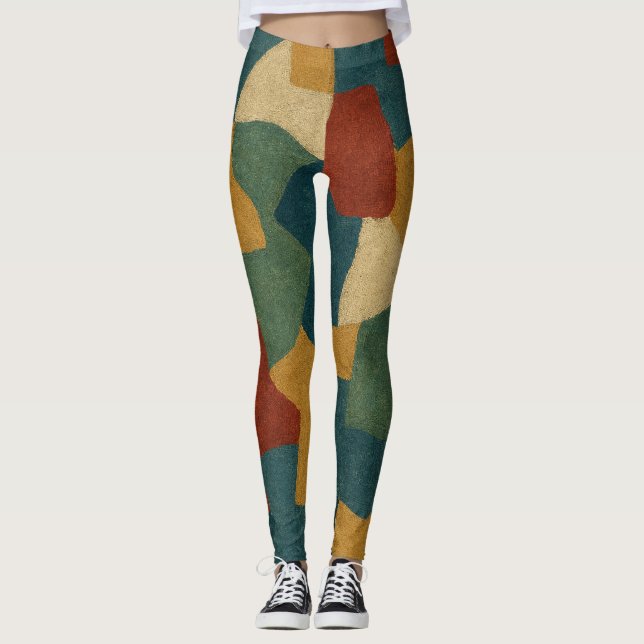 Pickleball Serge Poliakoff Style Leggings Motifs (Devant)