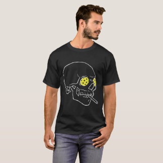 Pickleball Skull for Dark T-Shirts