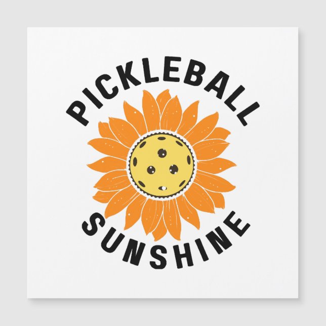 Pickleball soleil (Devant)