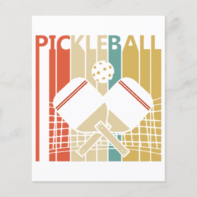 Pickleball vintage (Devant)