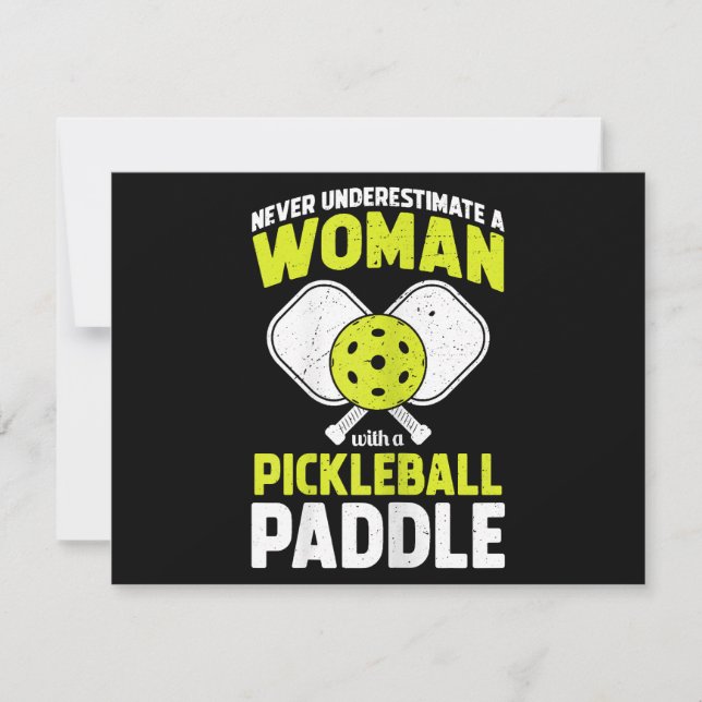 Pickleball Woman Funny Pickleball Player Cadeau (Devant)