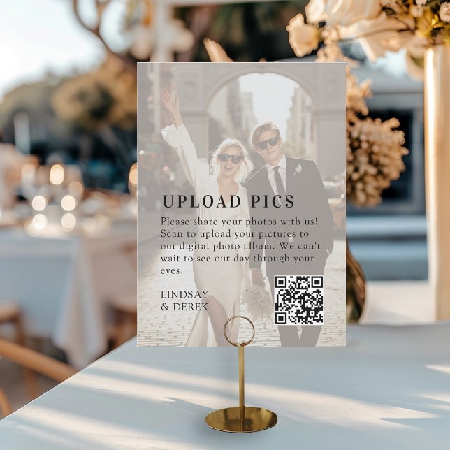 PICS HAPPEN!QR Code Galerie de photos de mariage e (PICS HAPPEN!QR Code Bold Trending Wedding Gallery)