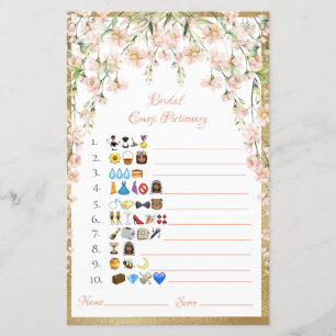 Pictionary Emoji de mariage Afro-Américain