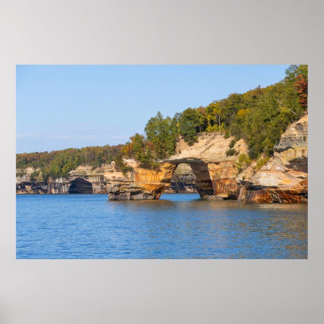Pictured Rocks National Lakeshore Poster (Devant)