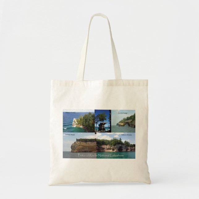Pictured Rocks National Lakeshore tote bag (Devant)
